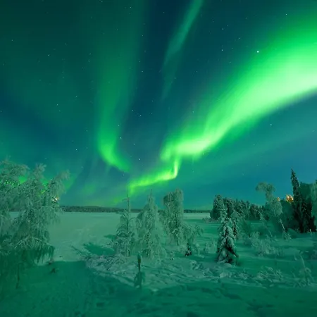 Villa Aurora - Free Auroras, Free Private Sauna, Free Parking, Free Sledding Hill And Free Campfire Area